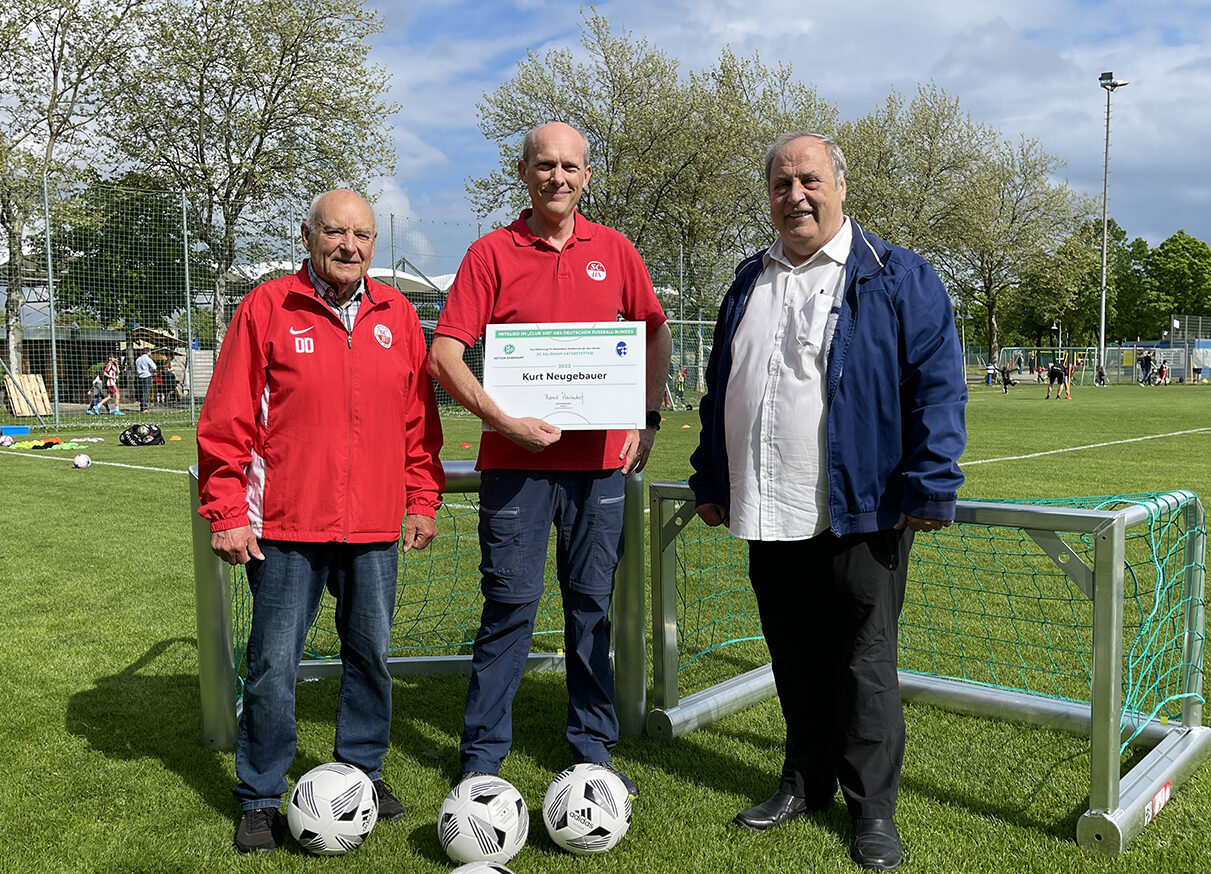 Jugendleiter im DFB „Club der 100″​​